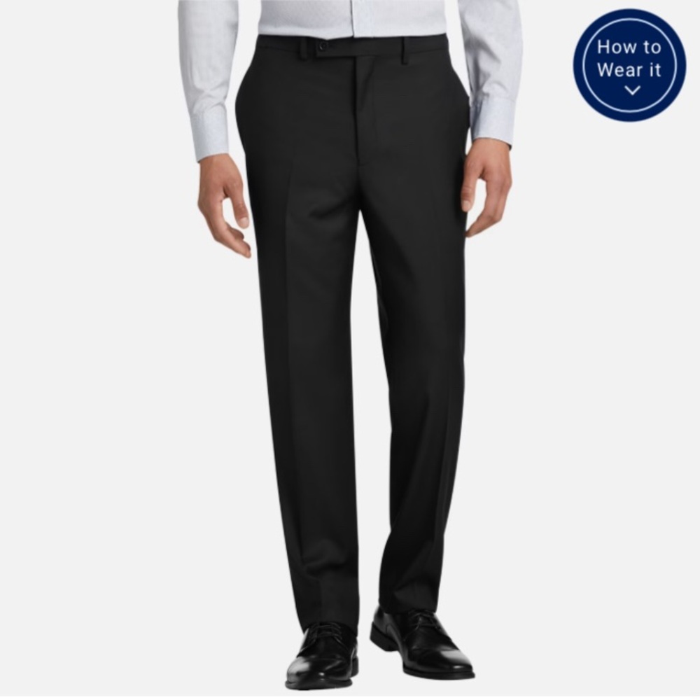 Collection by Michael Strahan
Classic Fit Suit Separates Pant black 44Wx30L